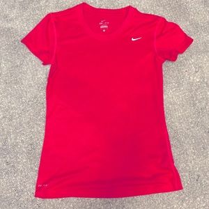 NWOT Nike Dri fit shirt - size small, hot pink